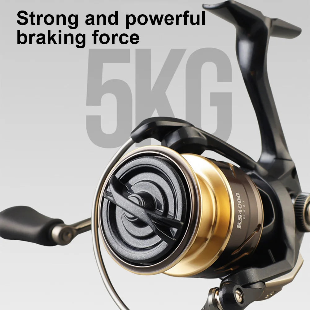 Metal Spinning Reel 5.2:1