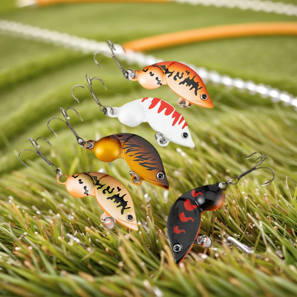 Crankbait Swimbait Lure with Treble Hooks