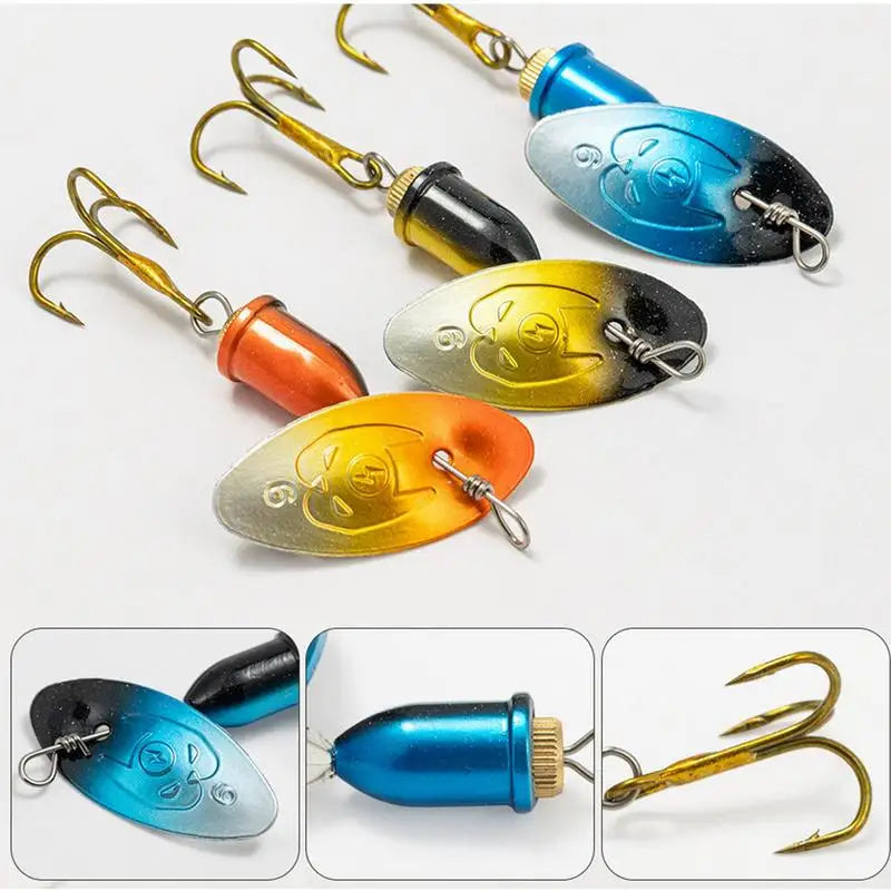 Spinner Baits Kit – 360° Rotation
