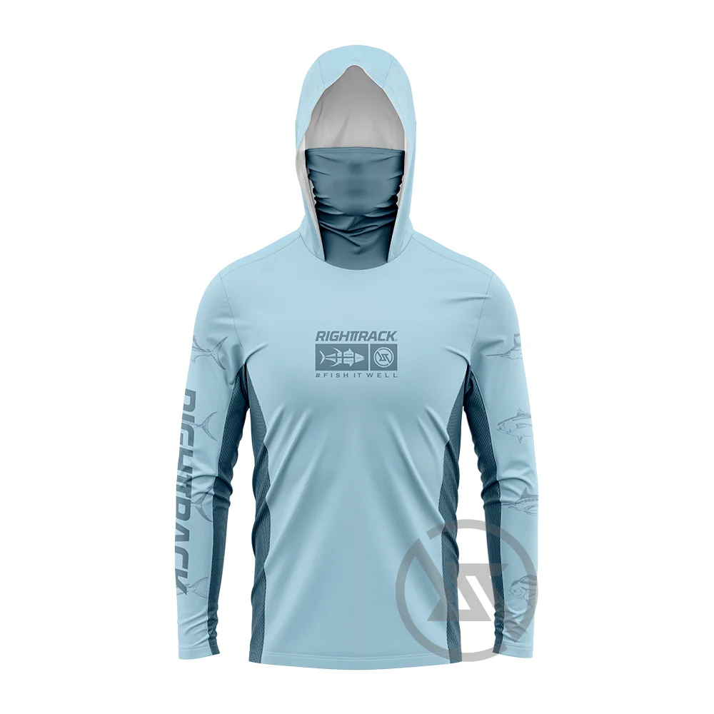 RT Mask Fishing Hoodie UPF 50+