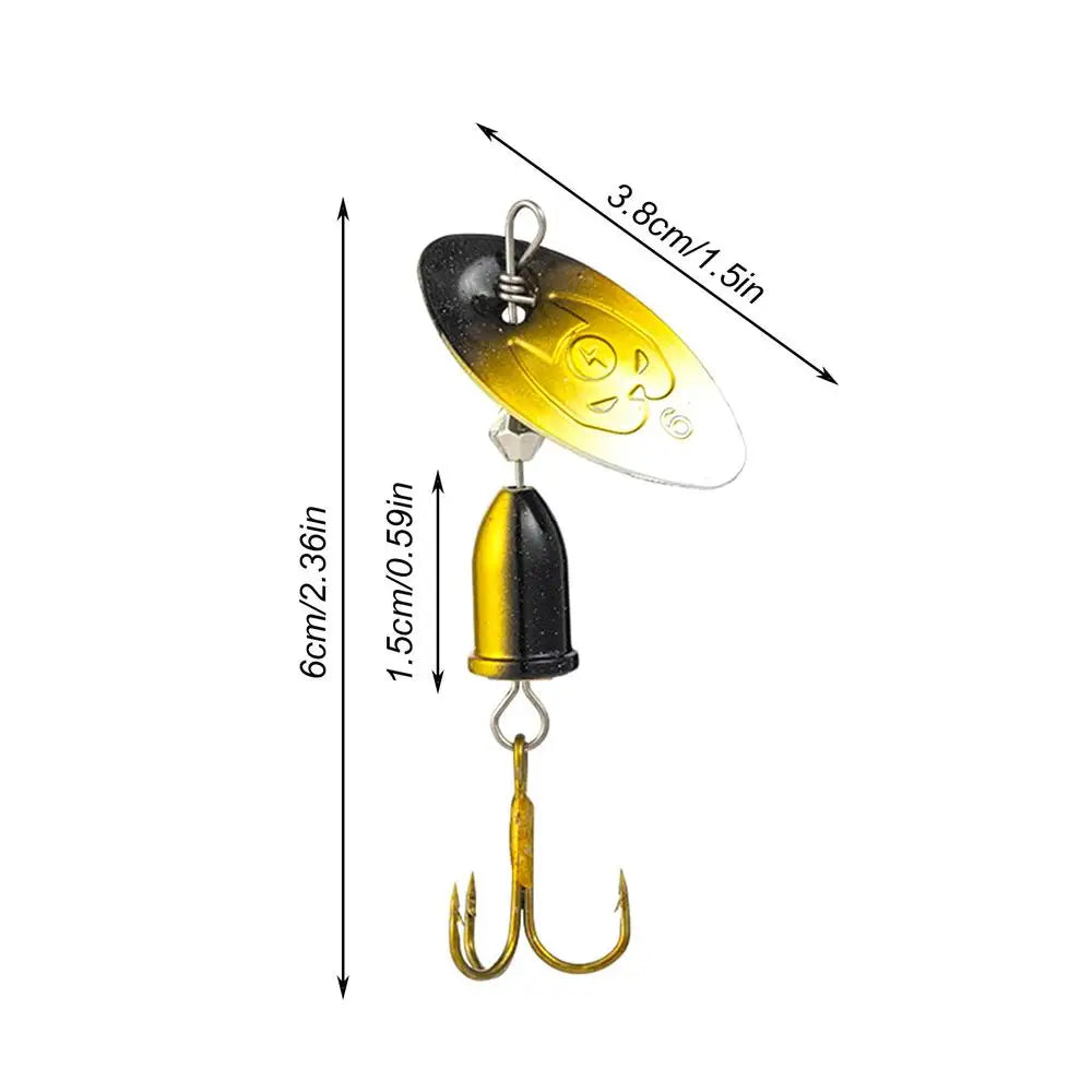 Spinner Baits Kit – 360° Rotation