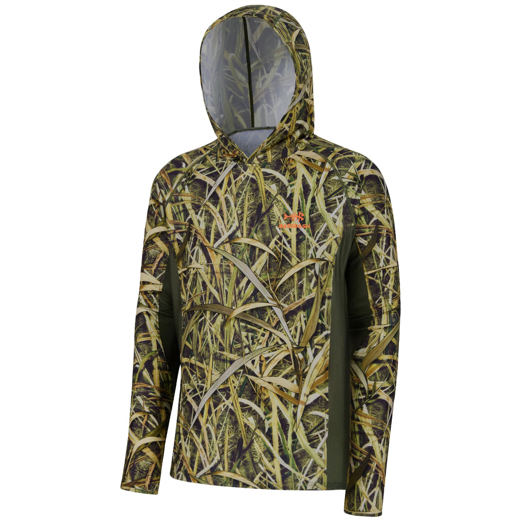 Bassdash UPF 50+ Camo Hoodie