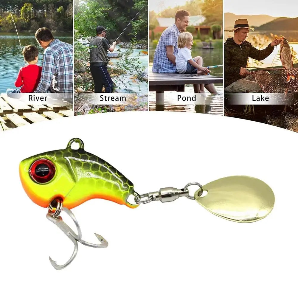 VIB Tail Spinner Bait Set – 5PCS