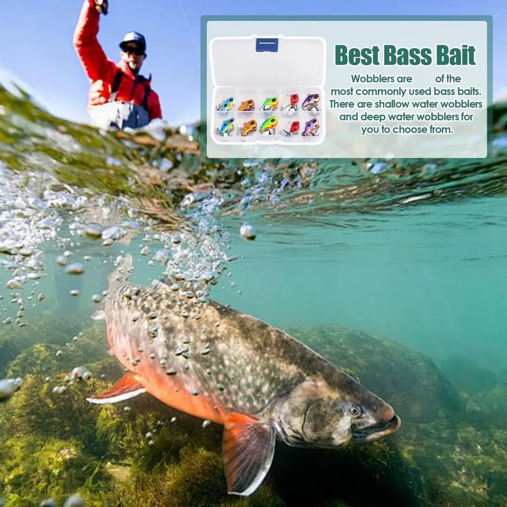 Freshwater Sinking Lure Set – 10pcs