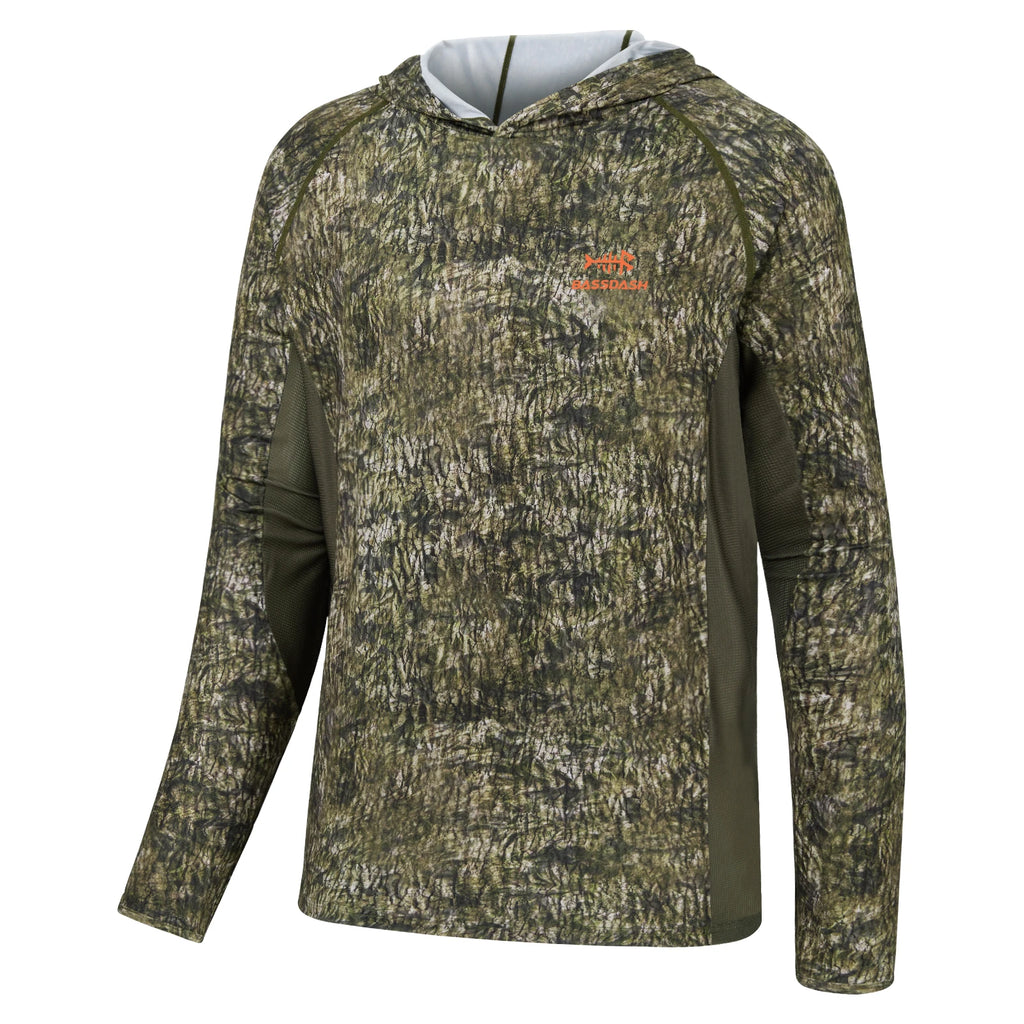 Bassdash UPF 50+ Camo Hoodie
