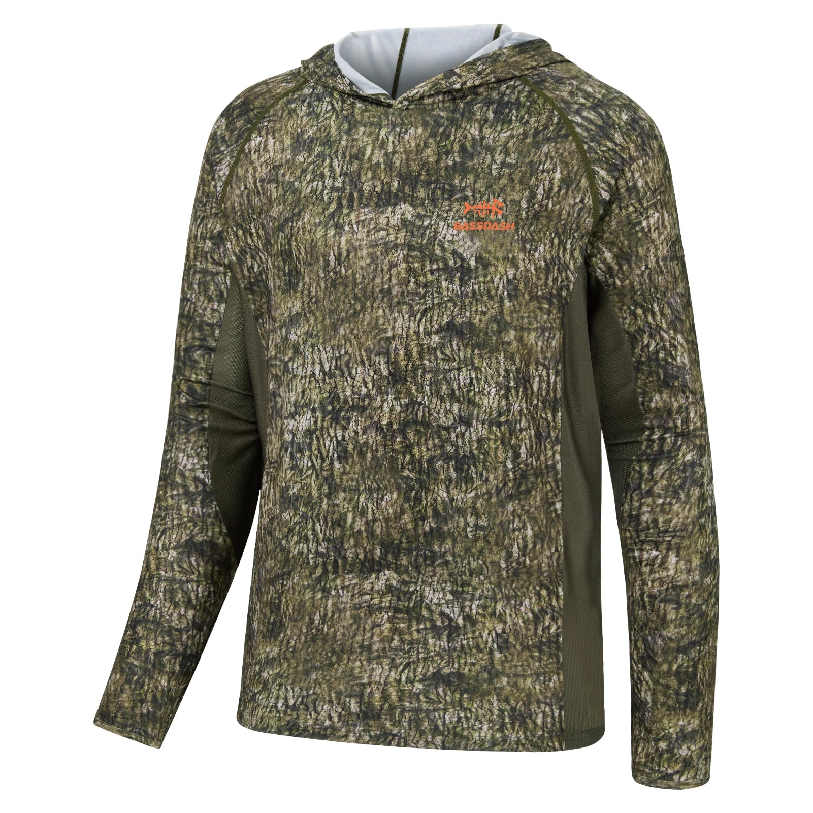 Bassdash UPF 50+ Camo Hoodie