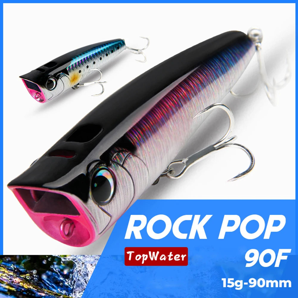 3D Eyes Popper Fishing Lure