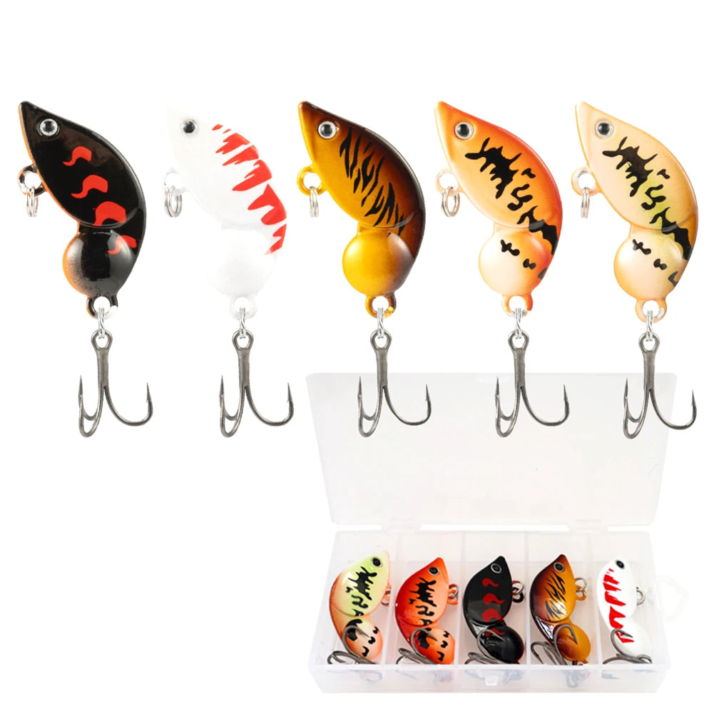 Crankbait Swimbait Lure with Treble Hooks