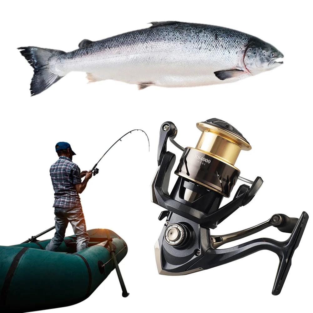 Metal Spinning Reel 5.2:1