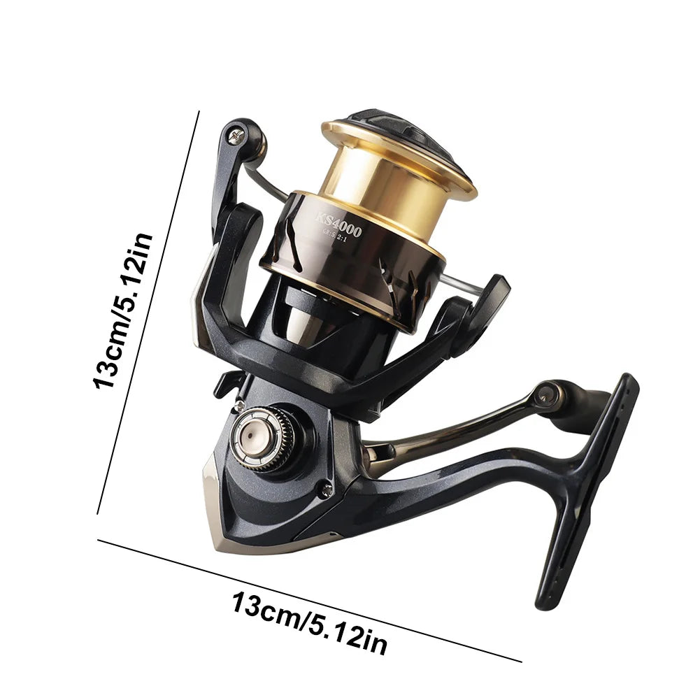 Metal Spinning Reel 5.2:1