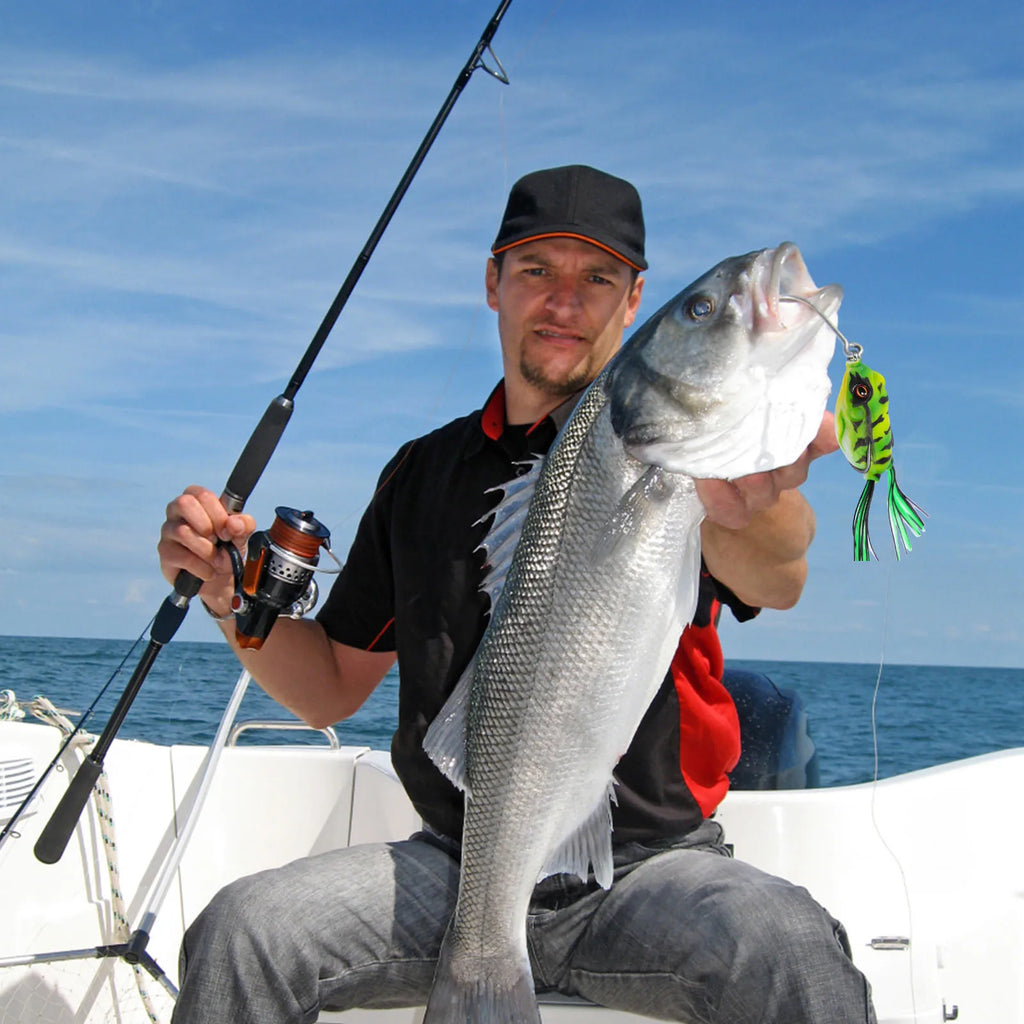 Frog Topwater Bass Fishing Lure