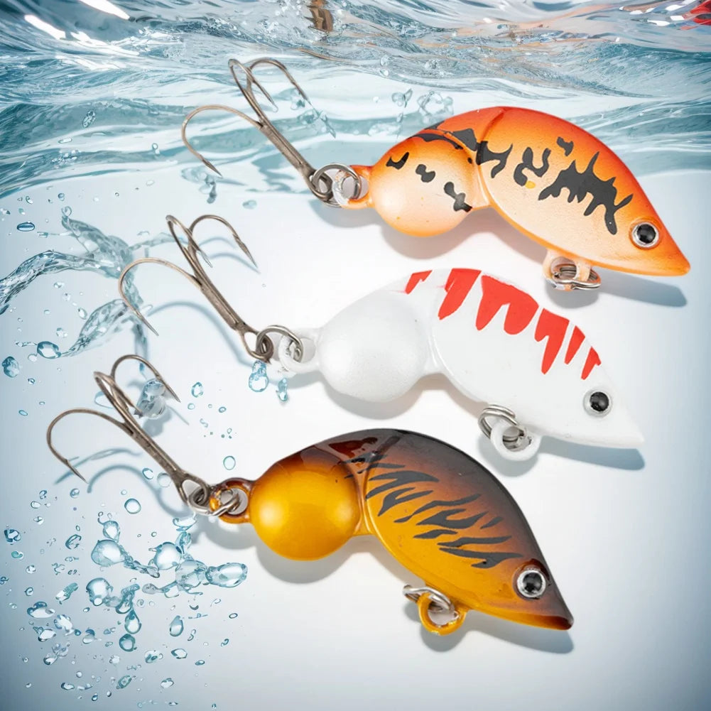 Crankbait Swimbait Lure with Treble Hooks