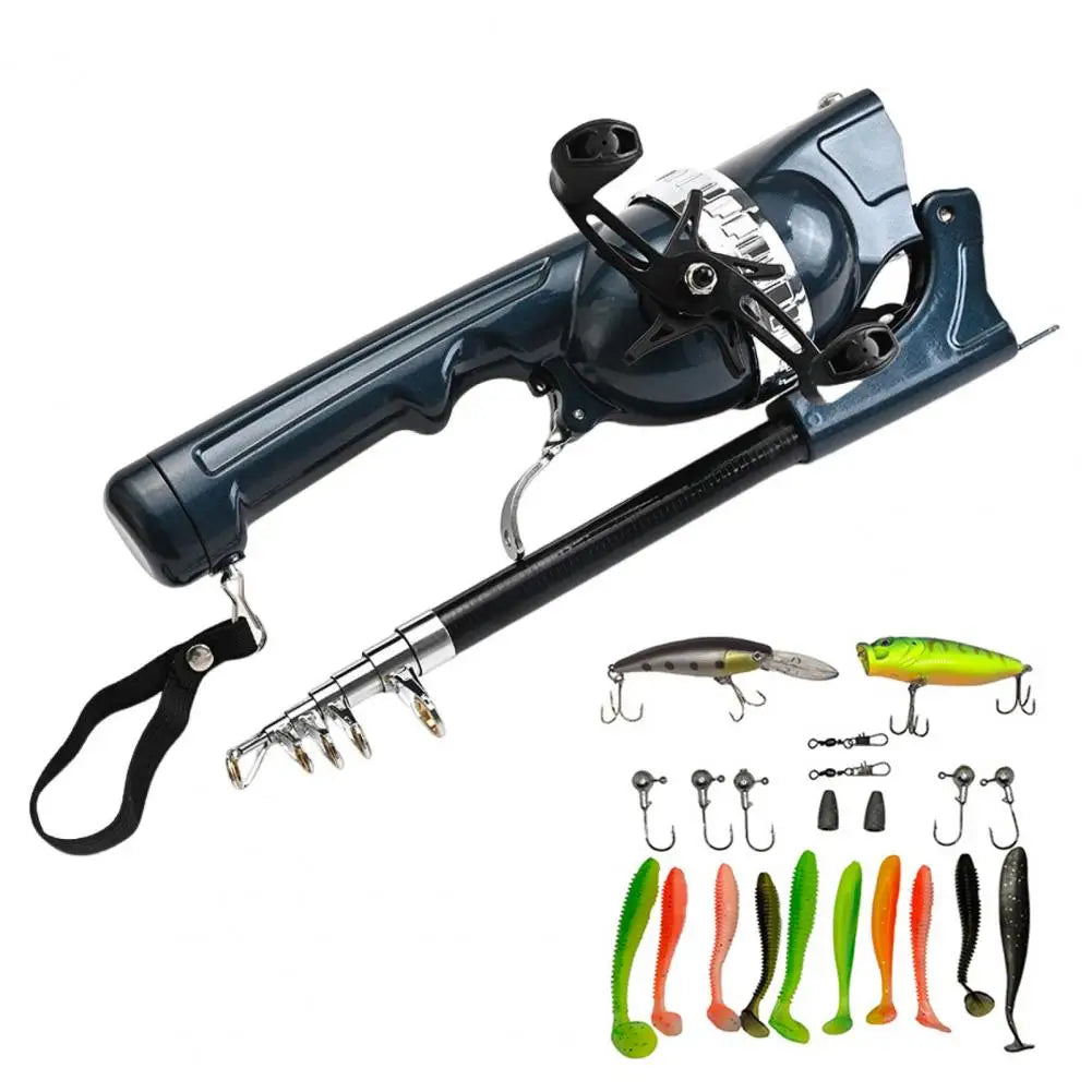 Folding Reel + Rod Combo