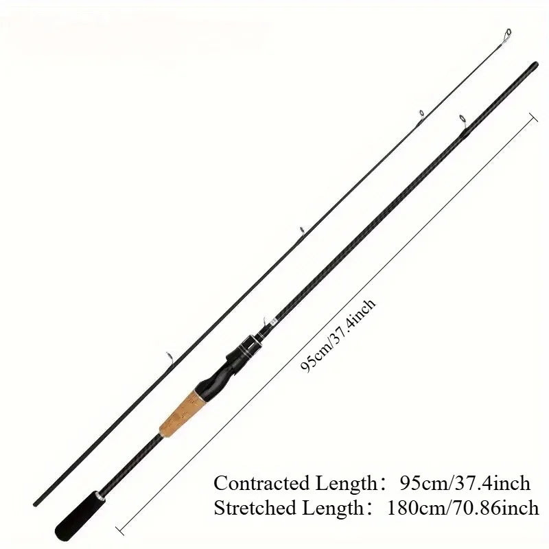 White Fishing Rod 180cm