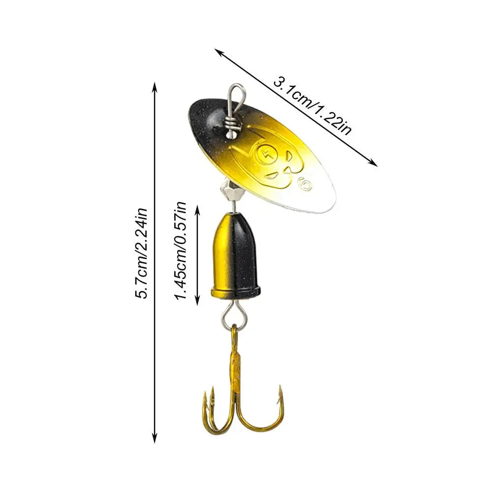 Spinner Baits Kit – 360° Rotation