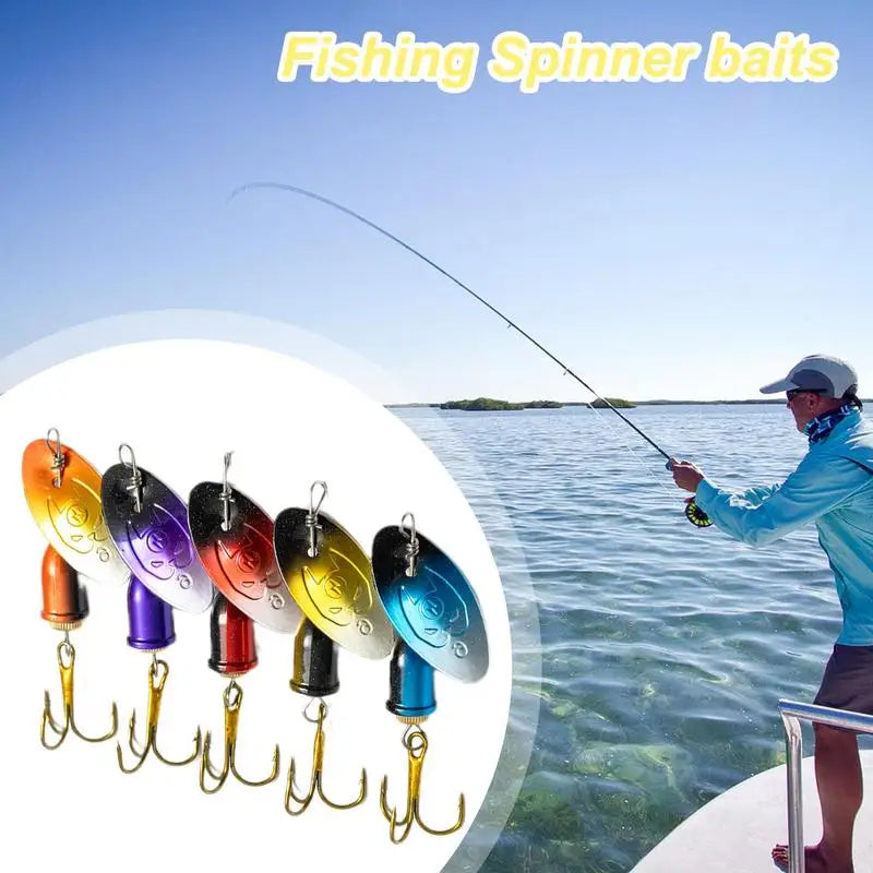 Spinner Baits Kit – 360° Rotation