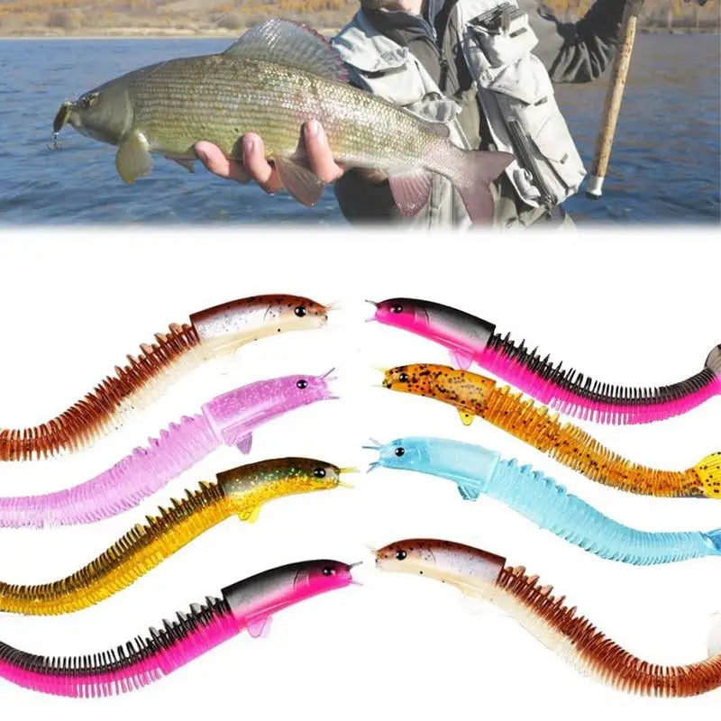 8PCS Soft Bait Lure Set
