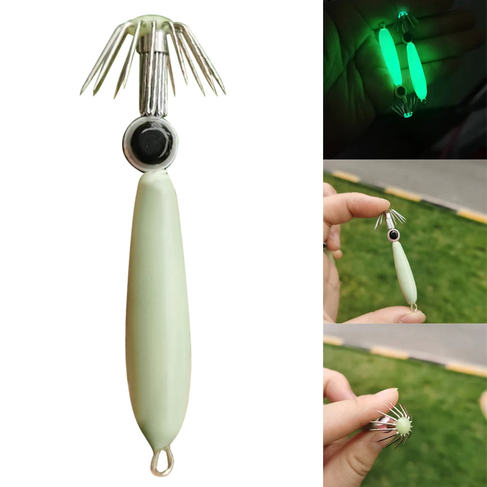 Luminous Cuttlefish Soft Hook Lure