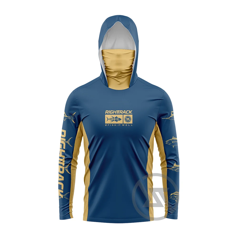 RT Mask Fishing Hoodie UPF 50+