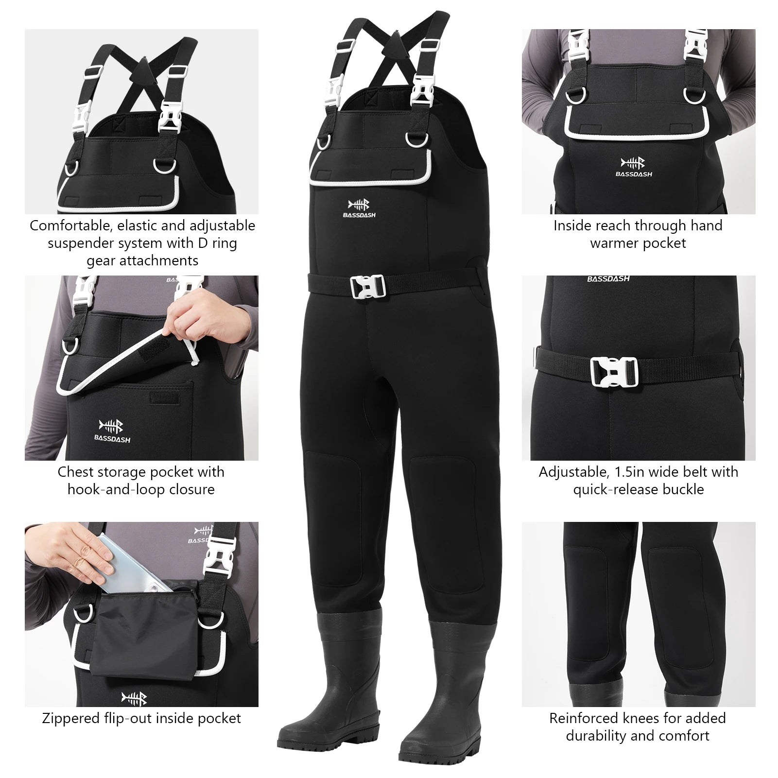 Bassdash Chest Waders