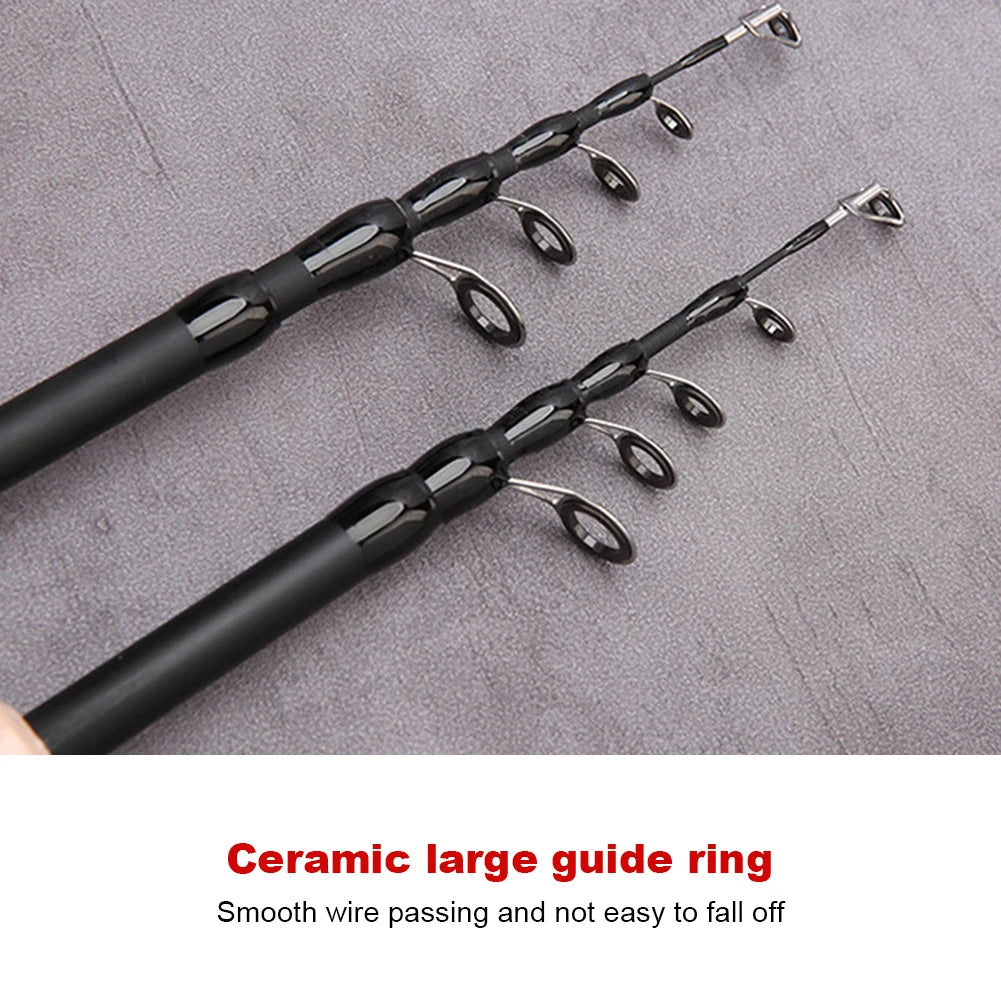 Baitcasting Telescopic Fishing Rod – 1.5–2.4M
