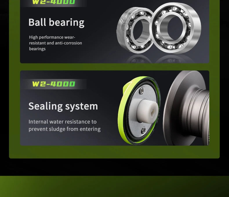 W2 Spinning Reel – 7+1 Bearings