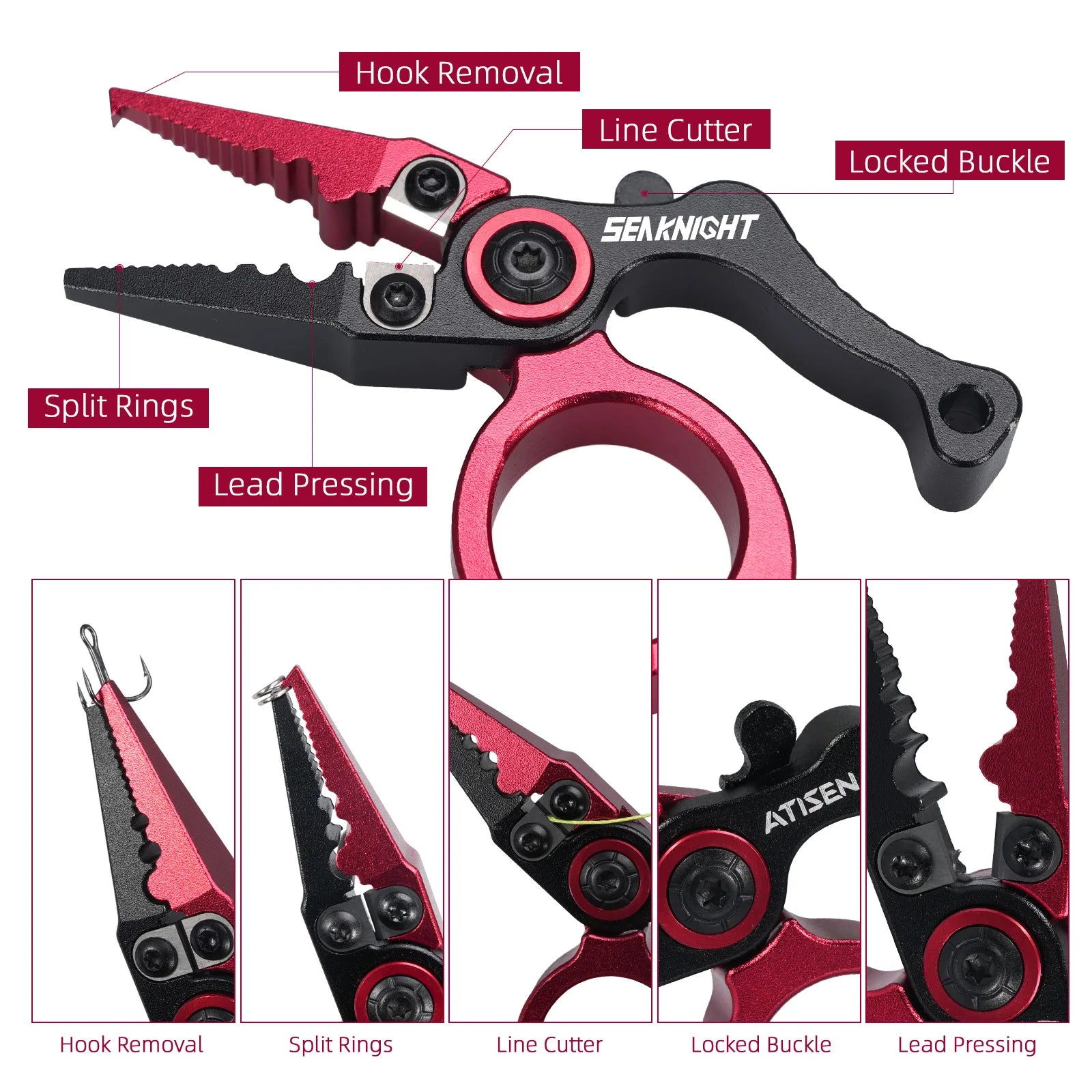 Mini Aluminum Fishing Pliers